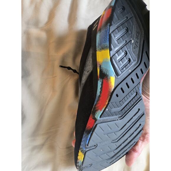 BROOKS Launch 8 Run Victory Black Red Blue Yellow Running Shoes Men\'s Size 10.5 main image 16